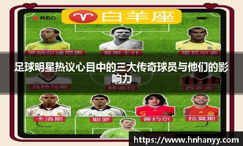 足球明星热议心目中的三大传奇球员与他们的影响力